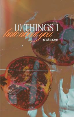 10 Things I Hate About You ✸ James F. Potter