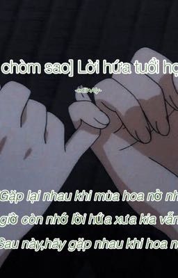 [12 chòm sao] Lời hứa tuổi học trò