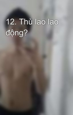 12. Thù lao lao động?