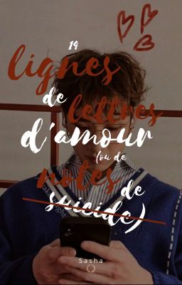 14 lignes de lettres d'amour (ou de notes de suicide) [bang chan]