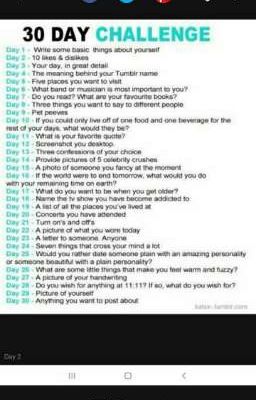 30 day challenge