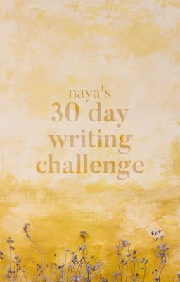 30 Day Writing Challenge // finished