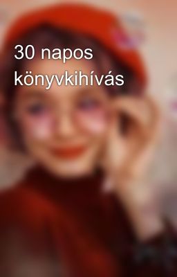 30 napos könyvkihívás