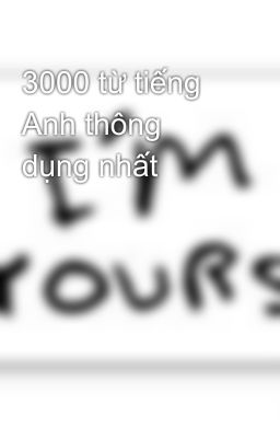 3000 từ tiếng Anh thông dụng nhất