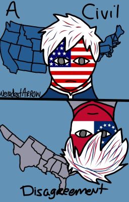 A Civil Disagreement (Countryhumans American Civil War)