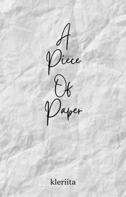 A Piece of Paper