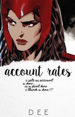 Account Rates. | closed for cu, bishes.