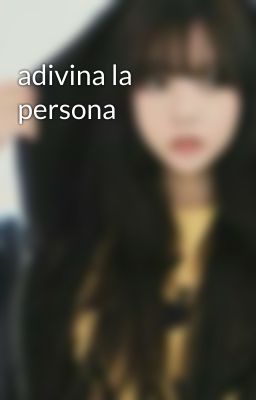 adivina la persona