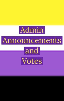 Admin Announcements and Votes