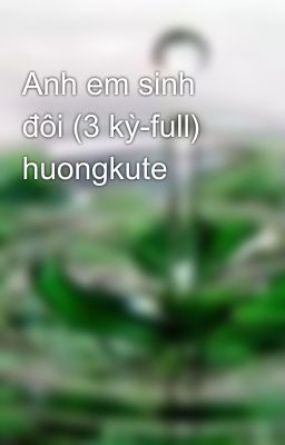 Anh em sinh đôi (3 kỳ-full) huongkute