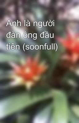 Anh là người đàn ông đầu tiên (soonfull)