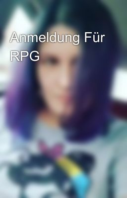 Anmeldung Für RPG