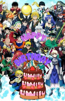 Anniversaires des perso de Manga