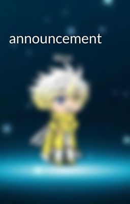 announcement