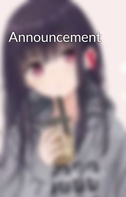 Announcement