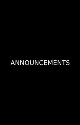 Announcements