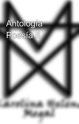 Antología Poesía II