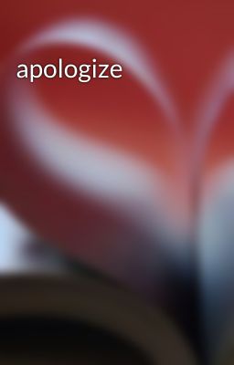 apologize