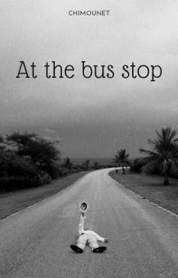 At the bus stop