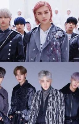 Ateez Et Stray kids  À L'université (+SMS) 