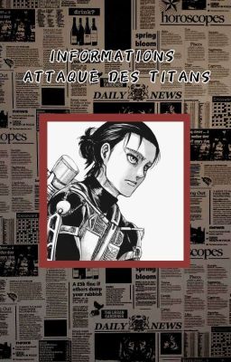 Attaque des titans | 𝗜𝗡𝗙𝗢𝗥𝗠𝗔𝗧𝗜𝗢𝗡𝗦