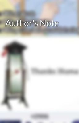 Author's Note