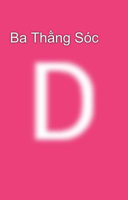 Ba Thằng Sóc