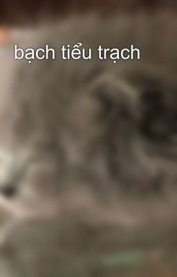 bạch tiểu trạch