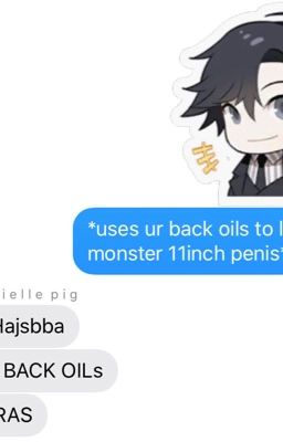 Back Oil - A Jumin x Ama fanfic