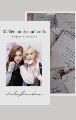 [baesull] 10 điều mình muốn nói
