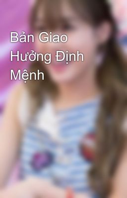 Bản Giao Hưởng Định Mệnh