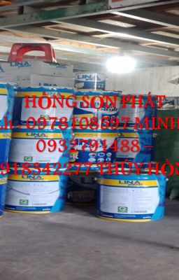 BÁO GIÁ SƠN CHỐNG RỈ LINA MÀU ĐỎ THÙNG 20KG GIÁ RẺ NHẤT - 0918342277 HỒNG