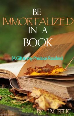 BE IMMORTALIZED IN A BOOK EVENT