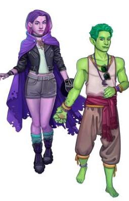 beastboy x raven fanart