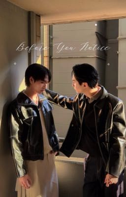 Before You Notice