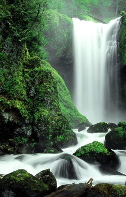 Behind the Waterfall: Blessed Moon