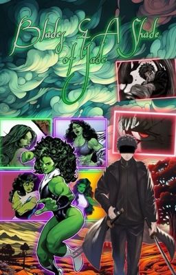 Blades and a shade of jade| A Marvel Story.  (Male Reader)