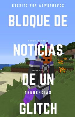 bloque de noticias de un glitch