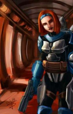 Bo-Katan Kryze and Fenn Rau (sketched pictures)