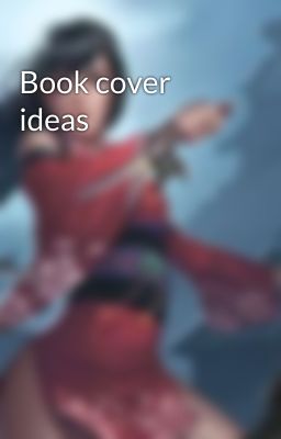 Book cover ideas