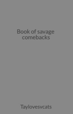 Book of savage comebacks