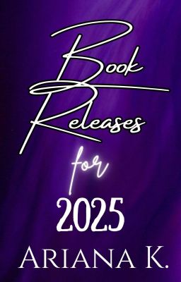 Book Releases for 2025