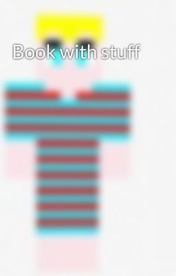 Book with stuff