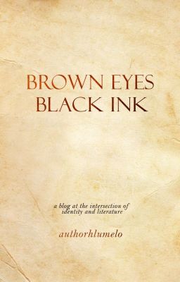 Brown Eyes, Black Ink (An Anti-Blog)