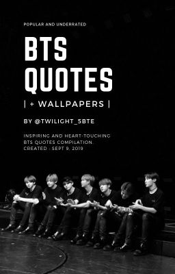 BTS QUOTES |+ wallpapers + twitter headers (new)|