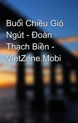 Buổi Chiều Gió Ngút - Đoàn Thạch Biền - VietZone.Mobi