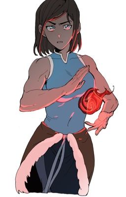 Burning like fire (the legend of Korra x male reader)