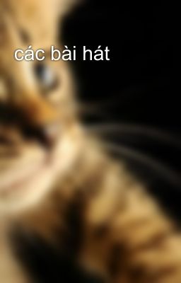 các bài hát