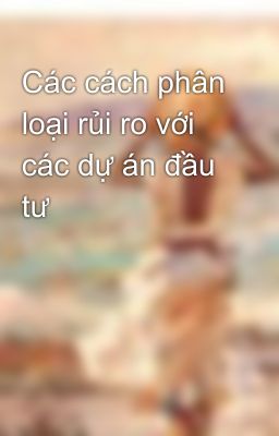 Các cách phân loại rủi ro với các dự án đầu tư