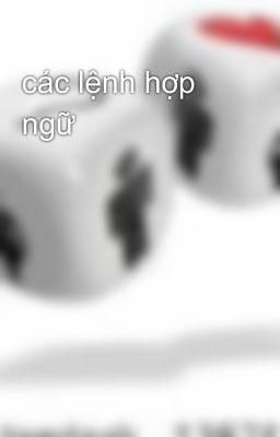 các lệnh hợp ngữ